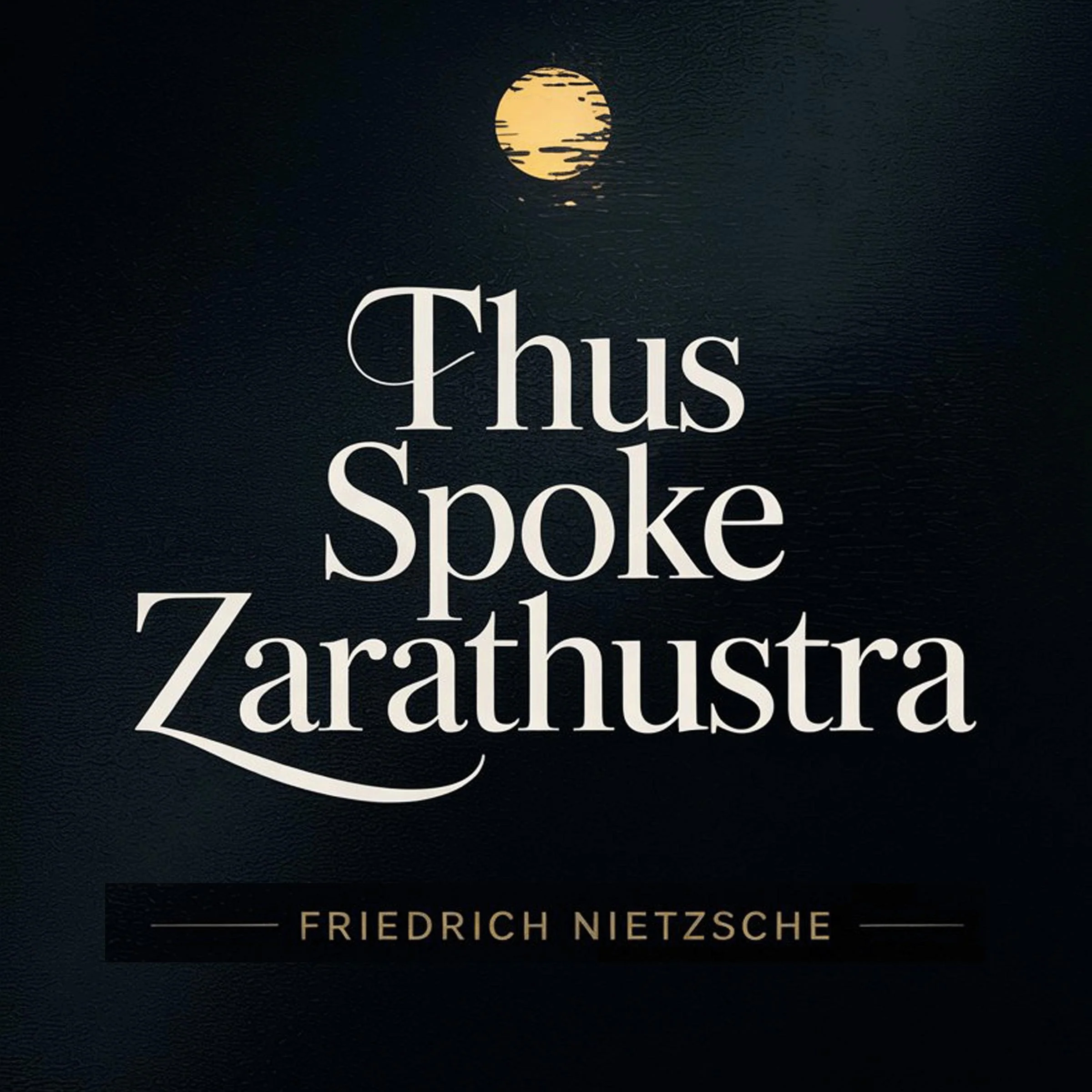 Thus Spoke Zarathustra