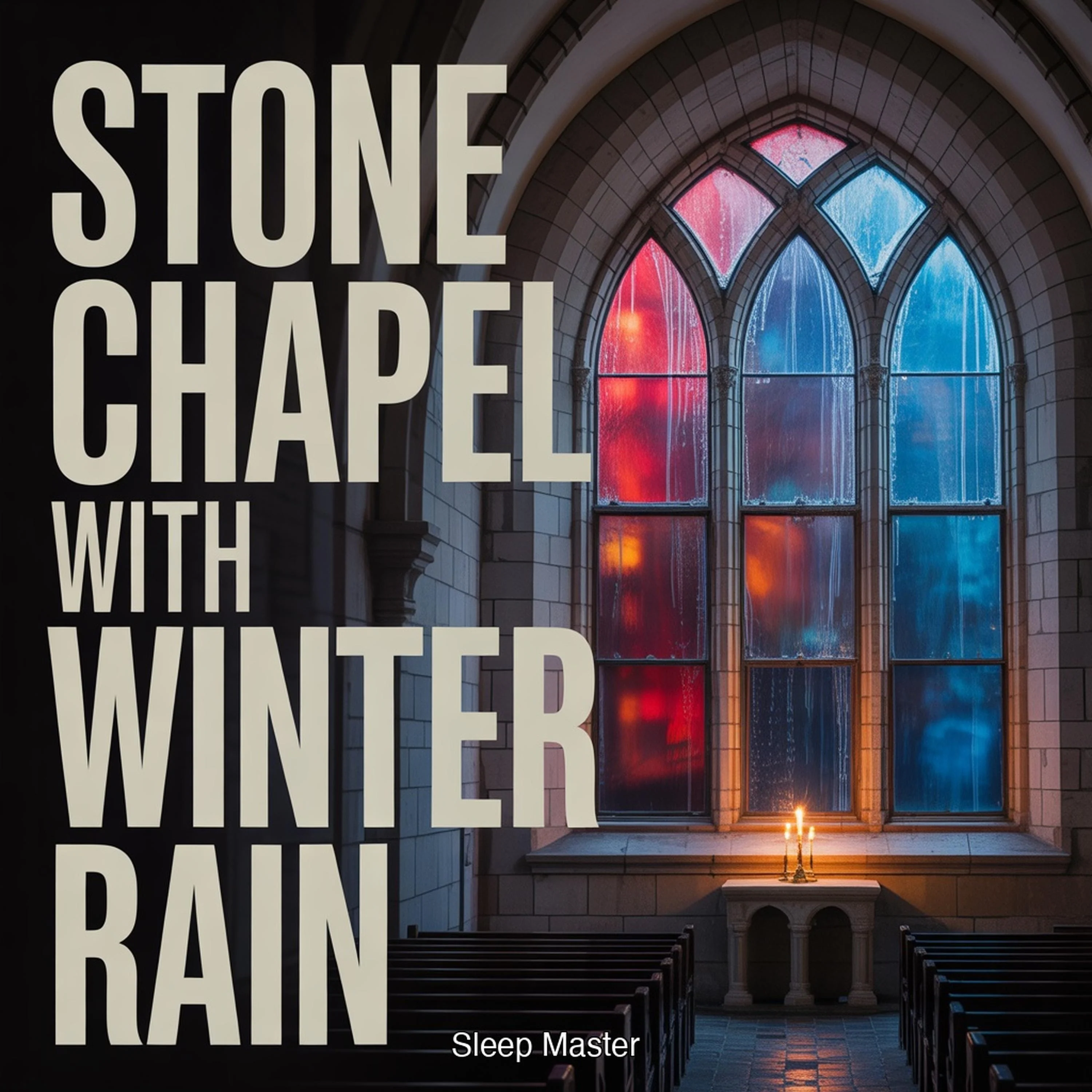 Stone Chapel with Winter Rain