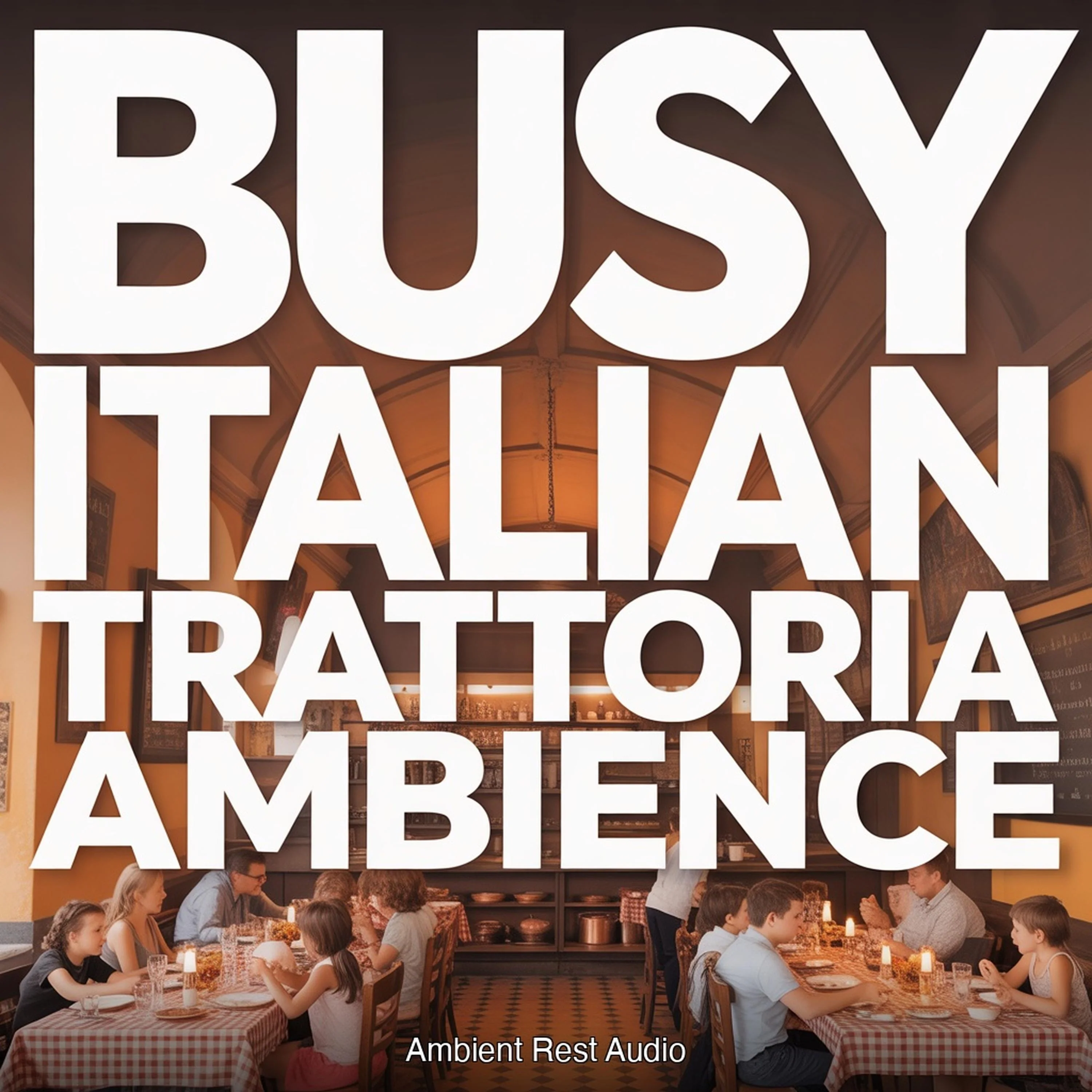 Busy Italian Trattoria Ambience