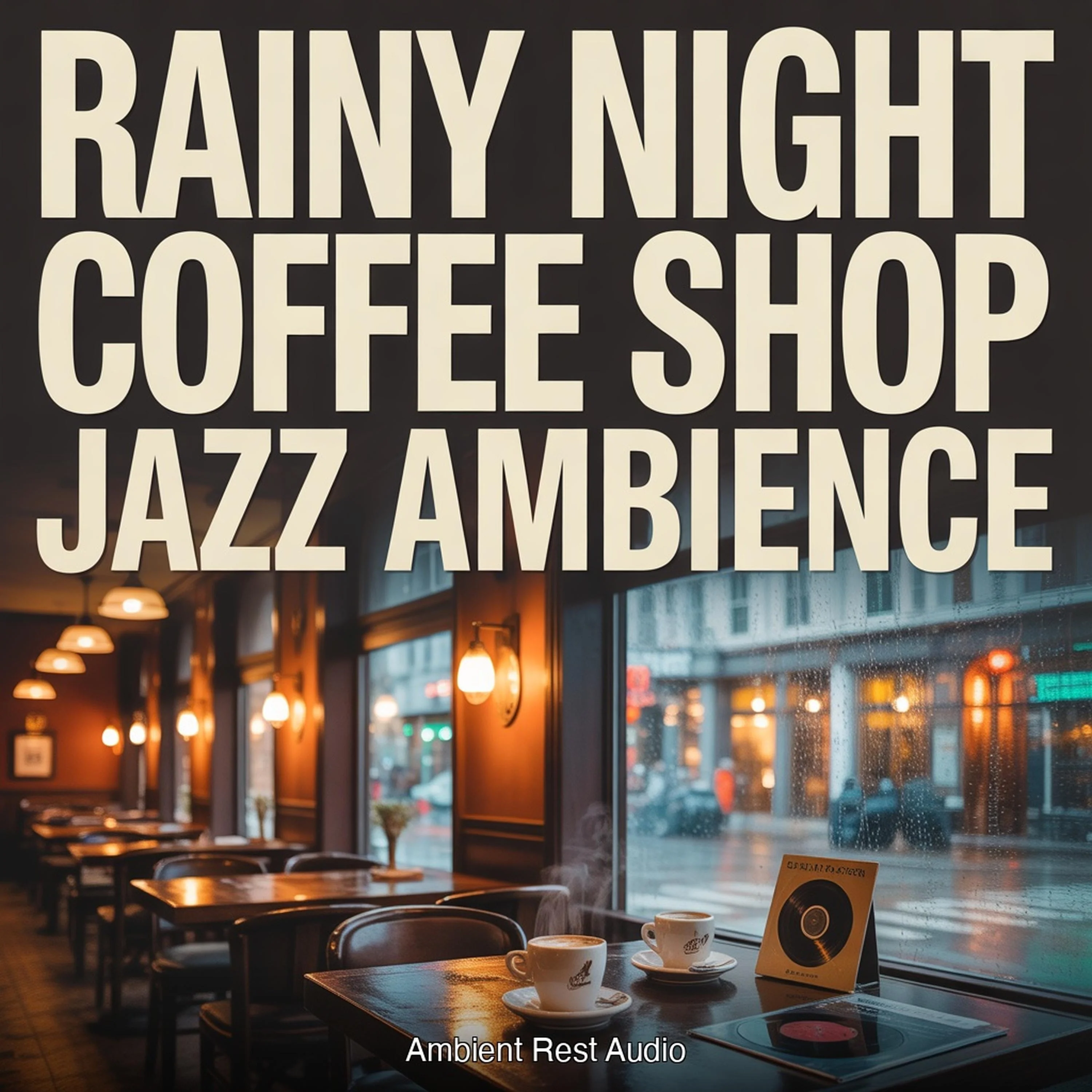 Rainy Night Coffee Shop Jazz Ambience