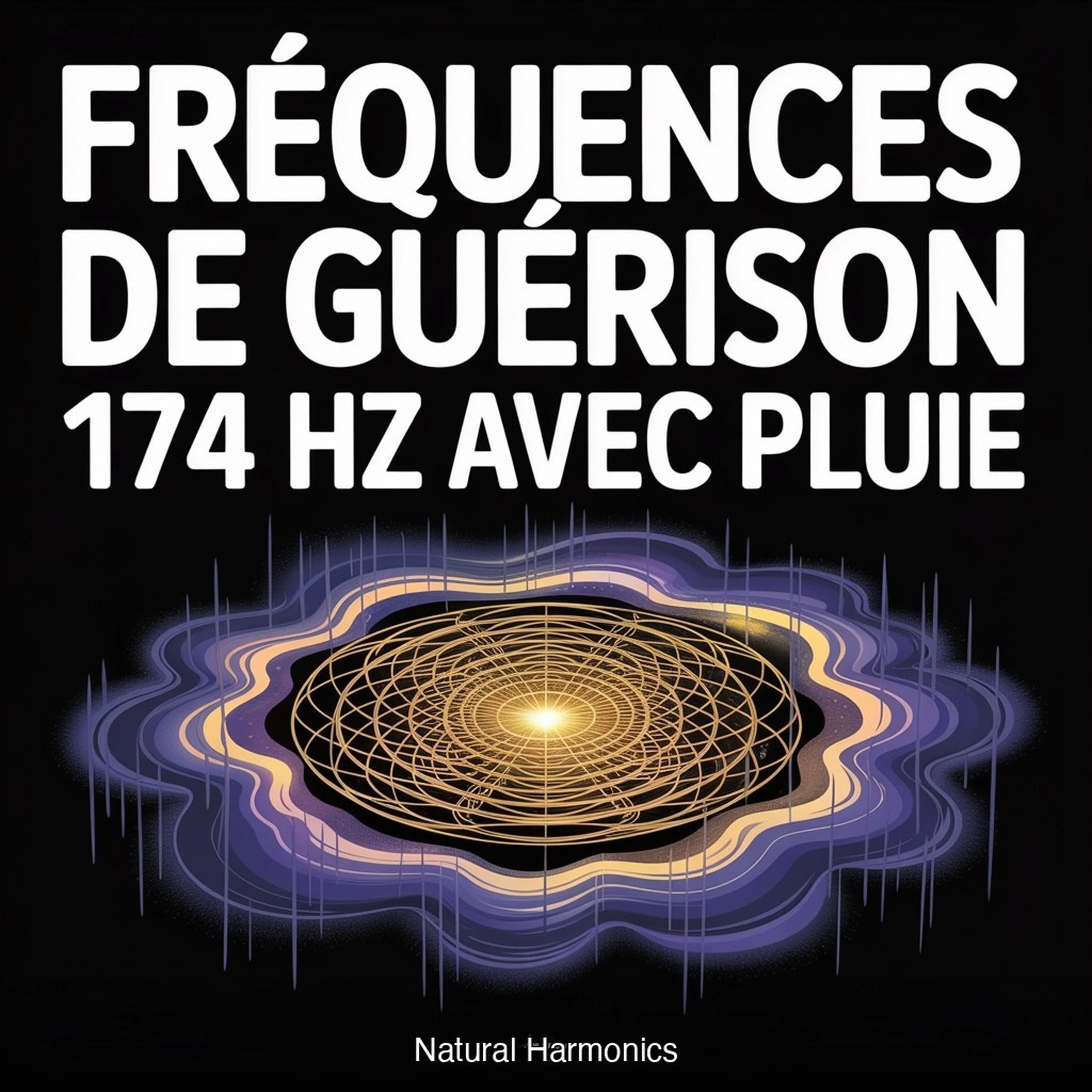 Fréquences de Guérison 174 Hz avec Pluie
