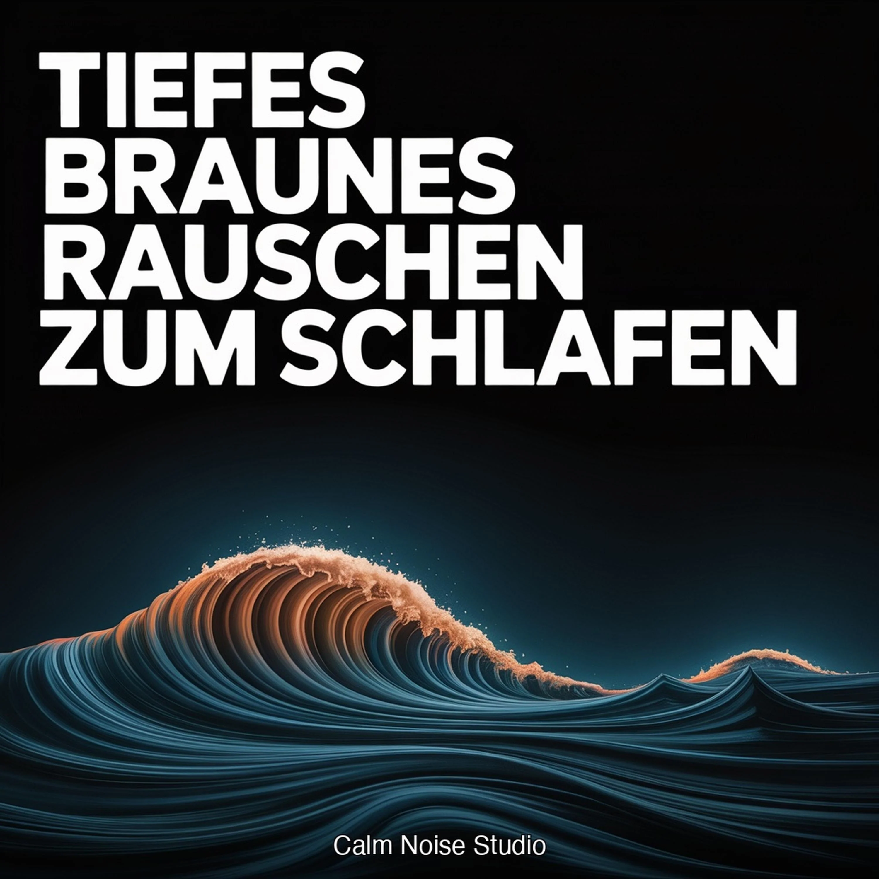 Tiefes Braunes Rauschen zum Schlafen