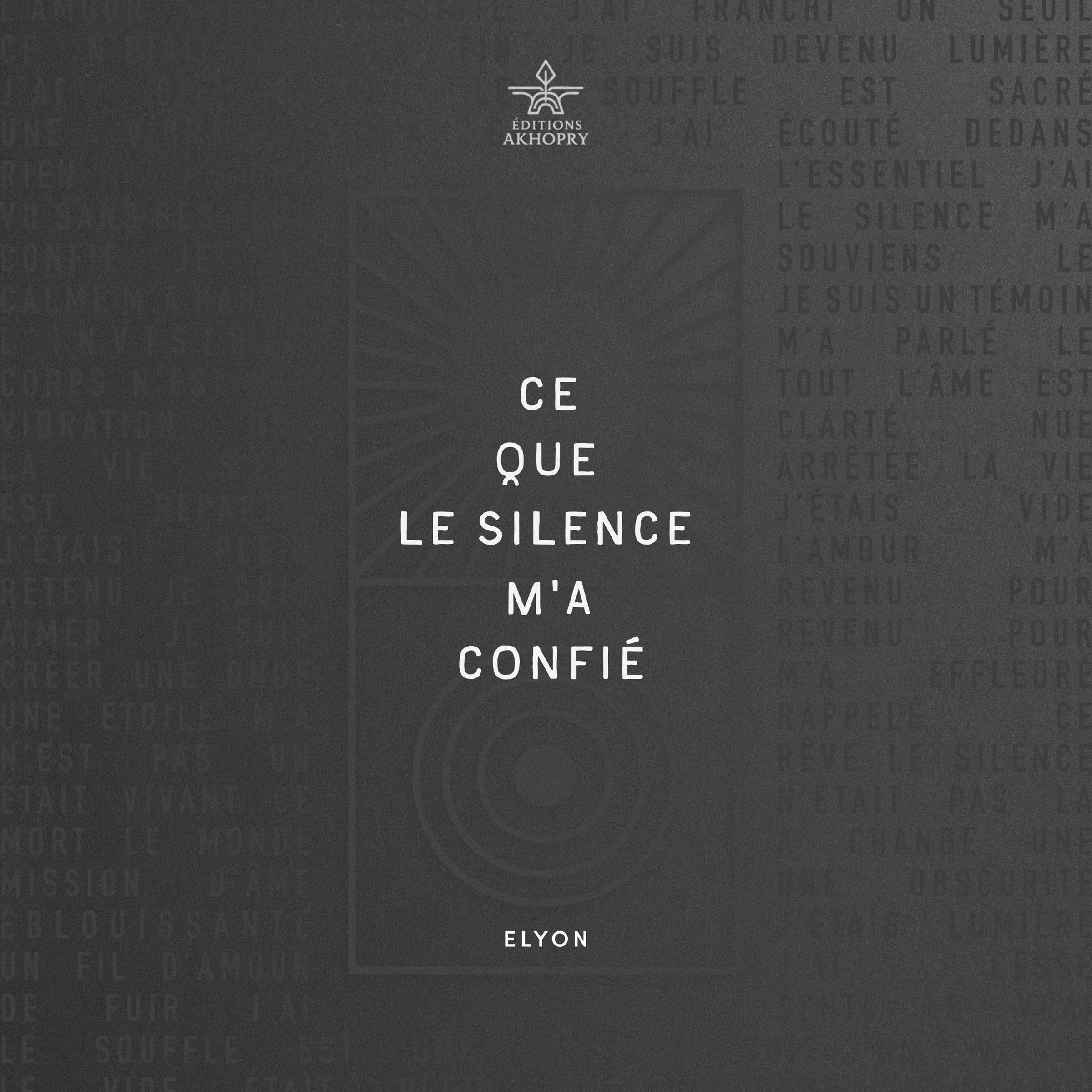 Ce que le silence m'a confié