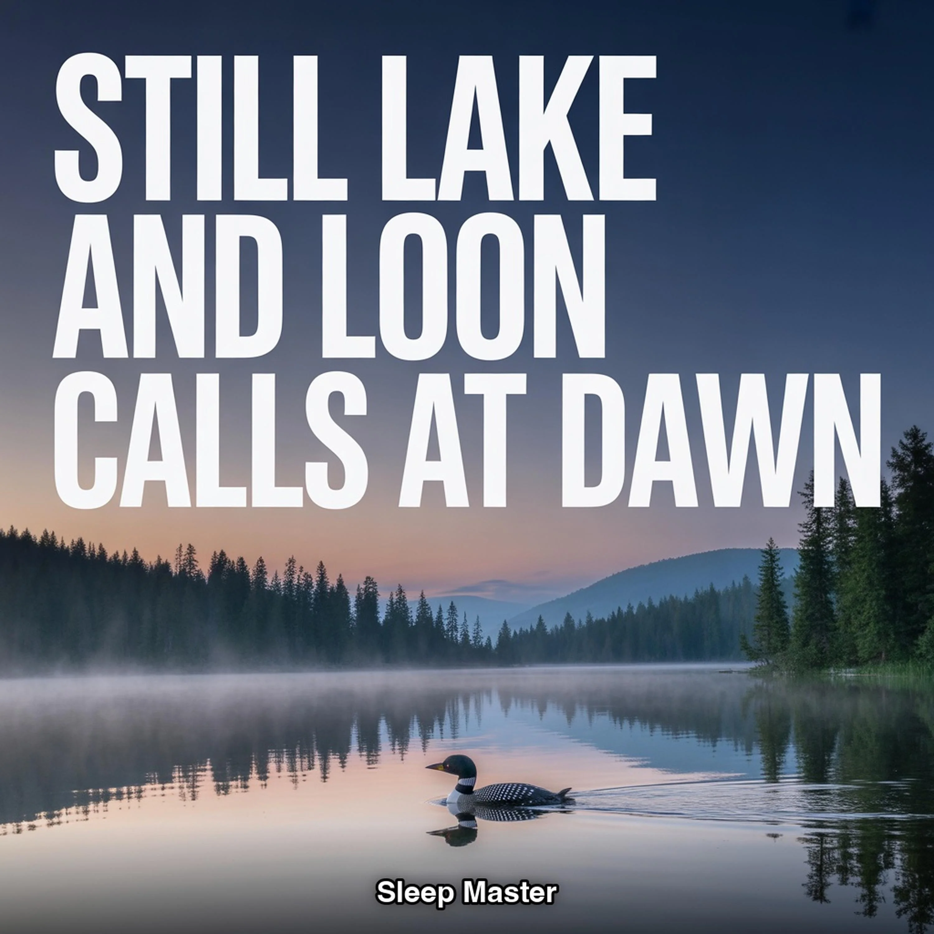 Still Lake and Loon Calls at Dawn