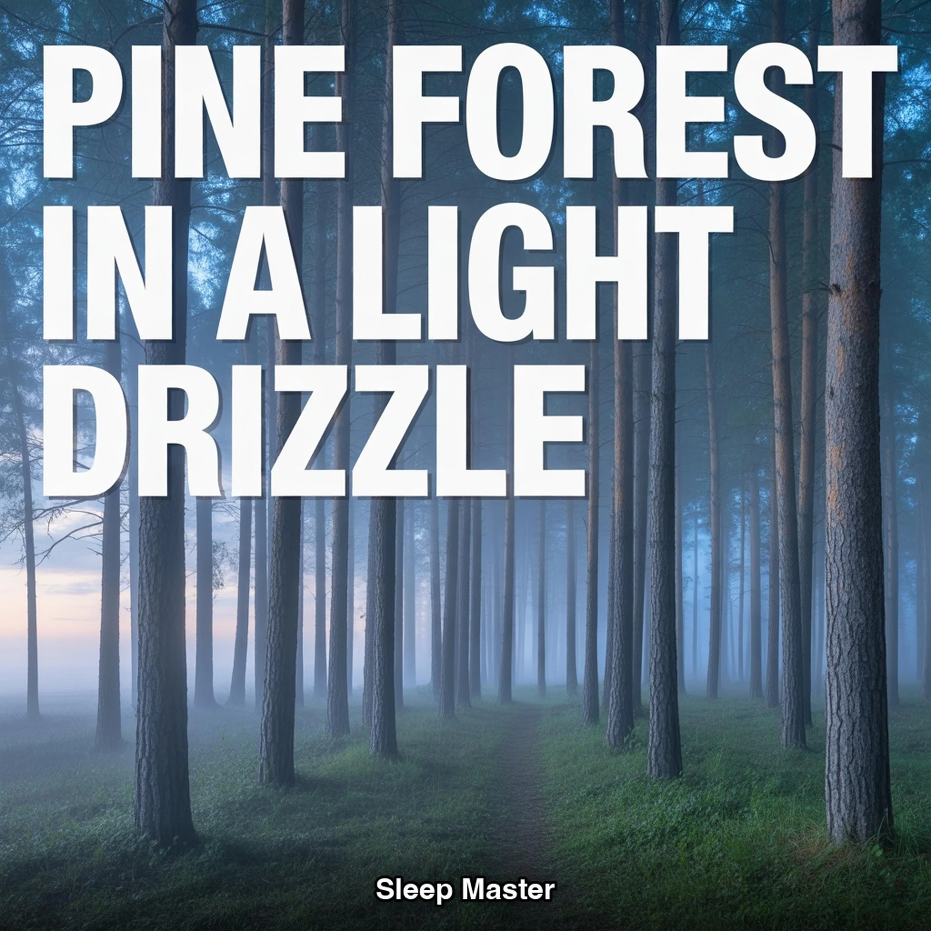 Pine Forest in a Light Drizzle