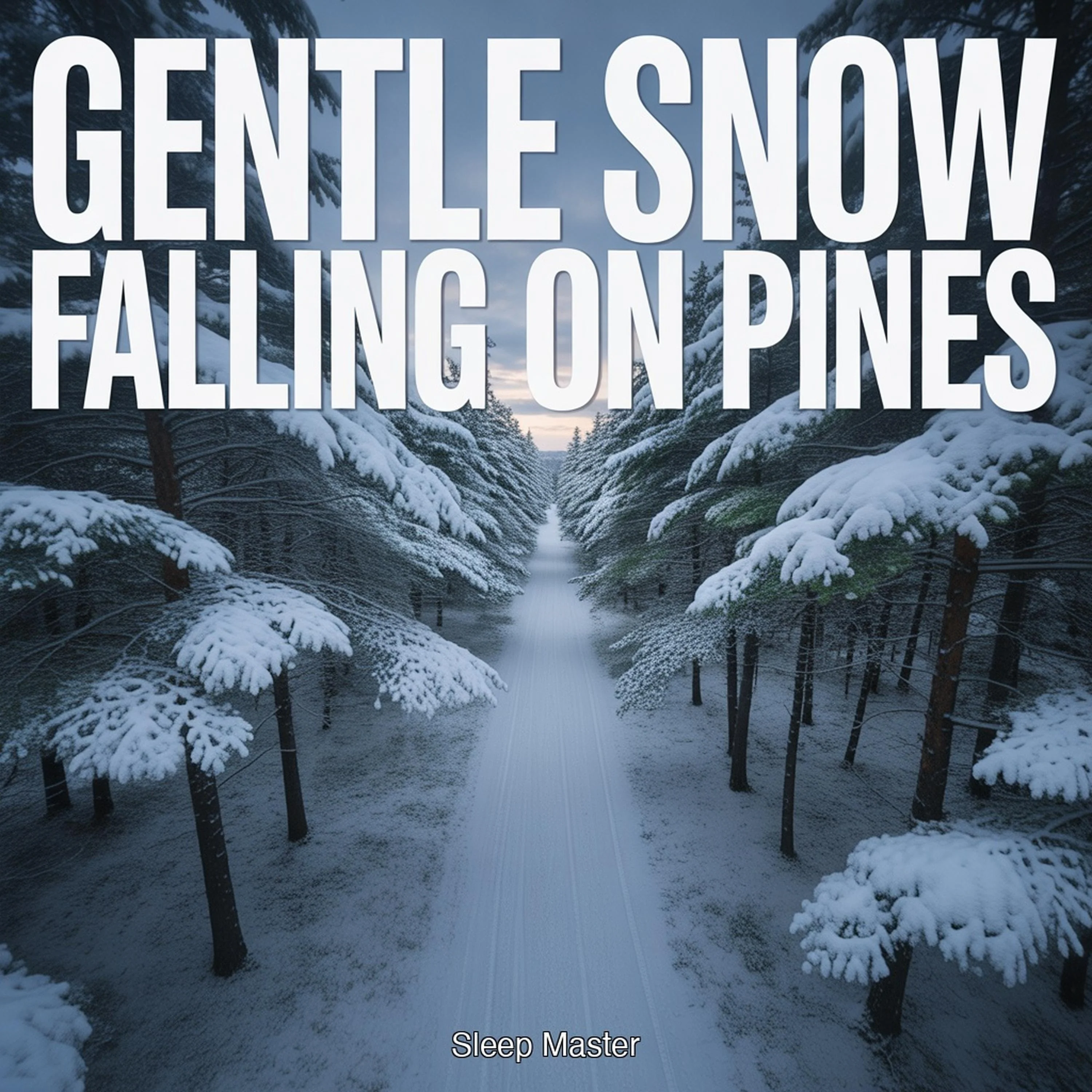 Gentle Snow Falling on Pines