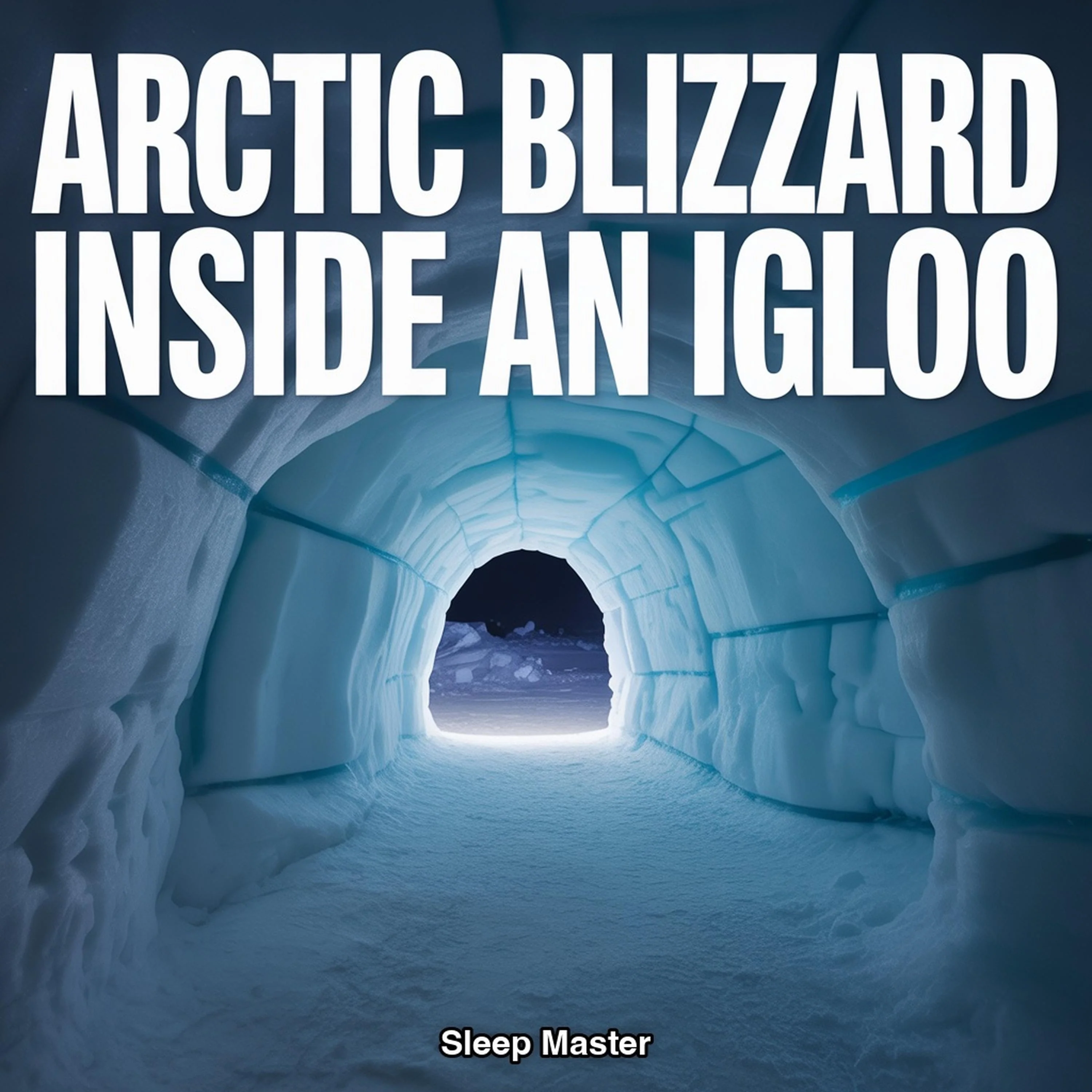 Arctic Blizzard Inside an Igloo