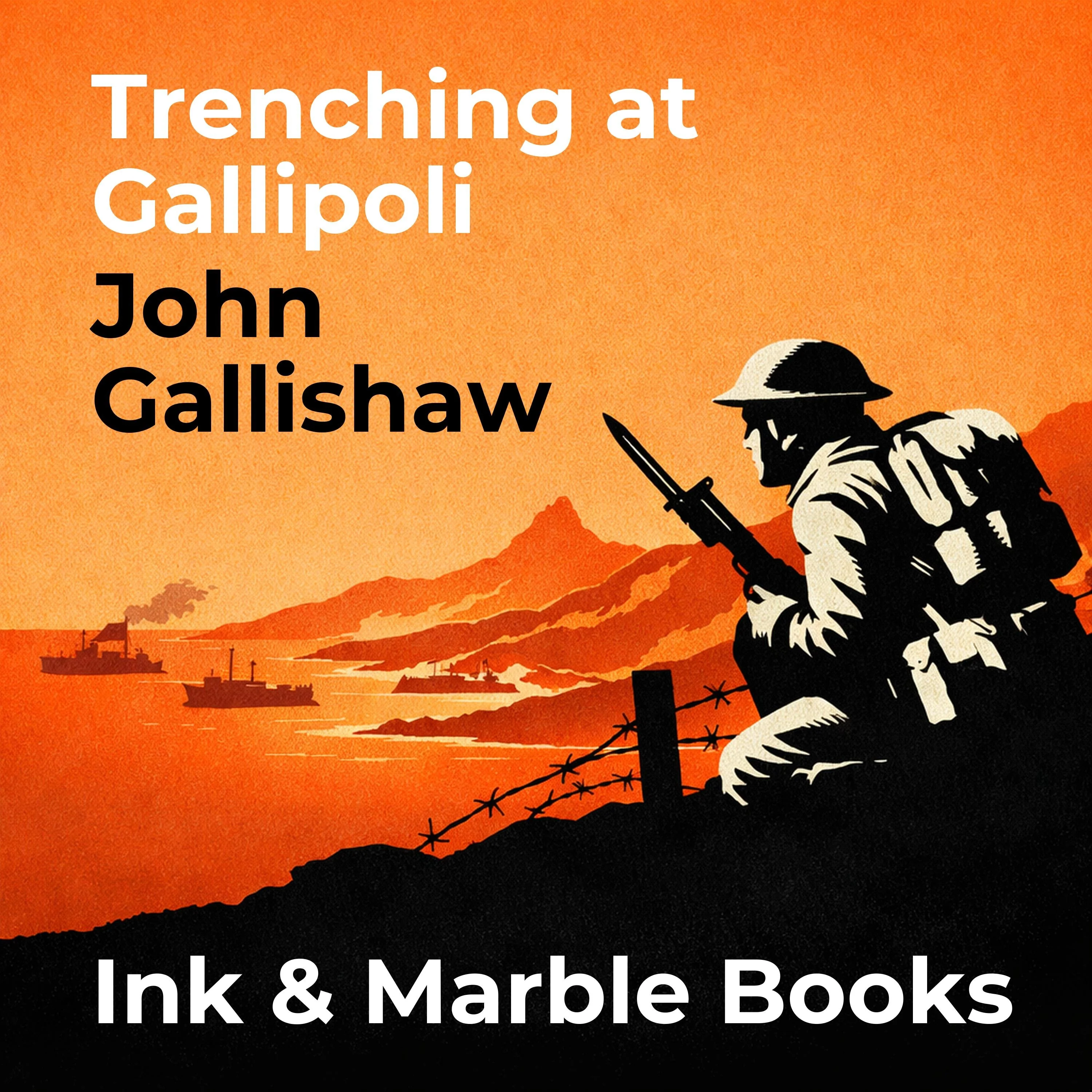 Trenching at Gallipoli