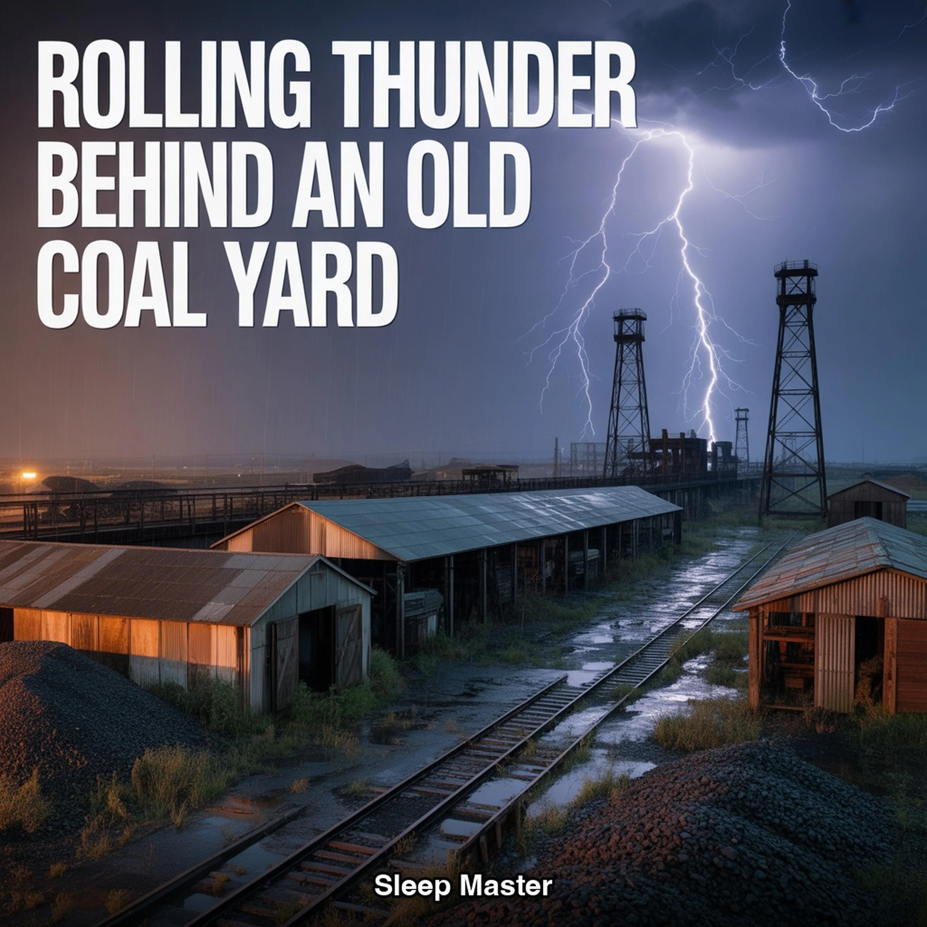 Rolling Thunder Behind an Old Coal Yard