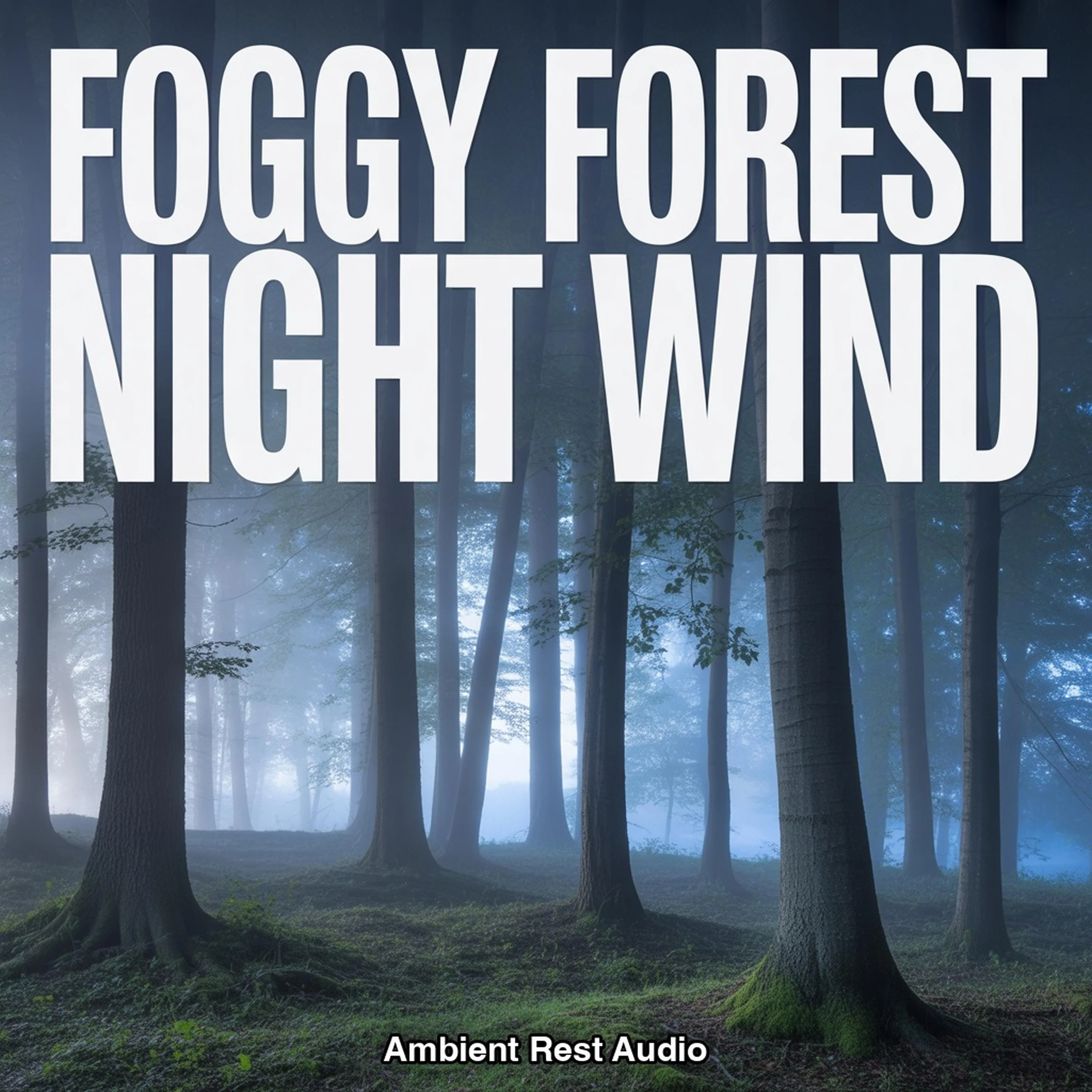 Foggy Forest Night Wind