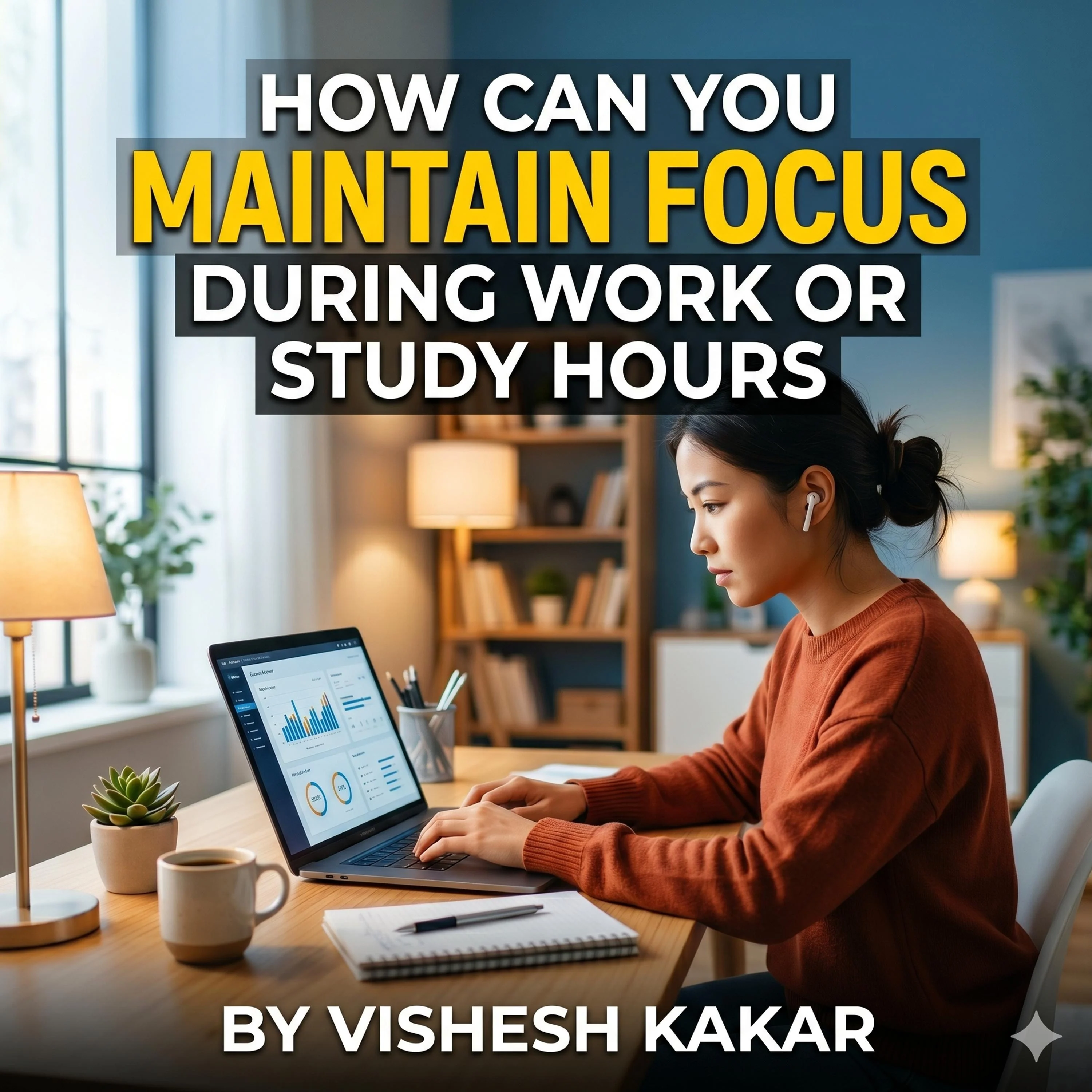 How can you maintain focus during work or study hours