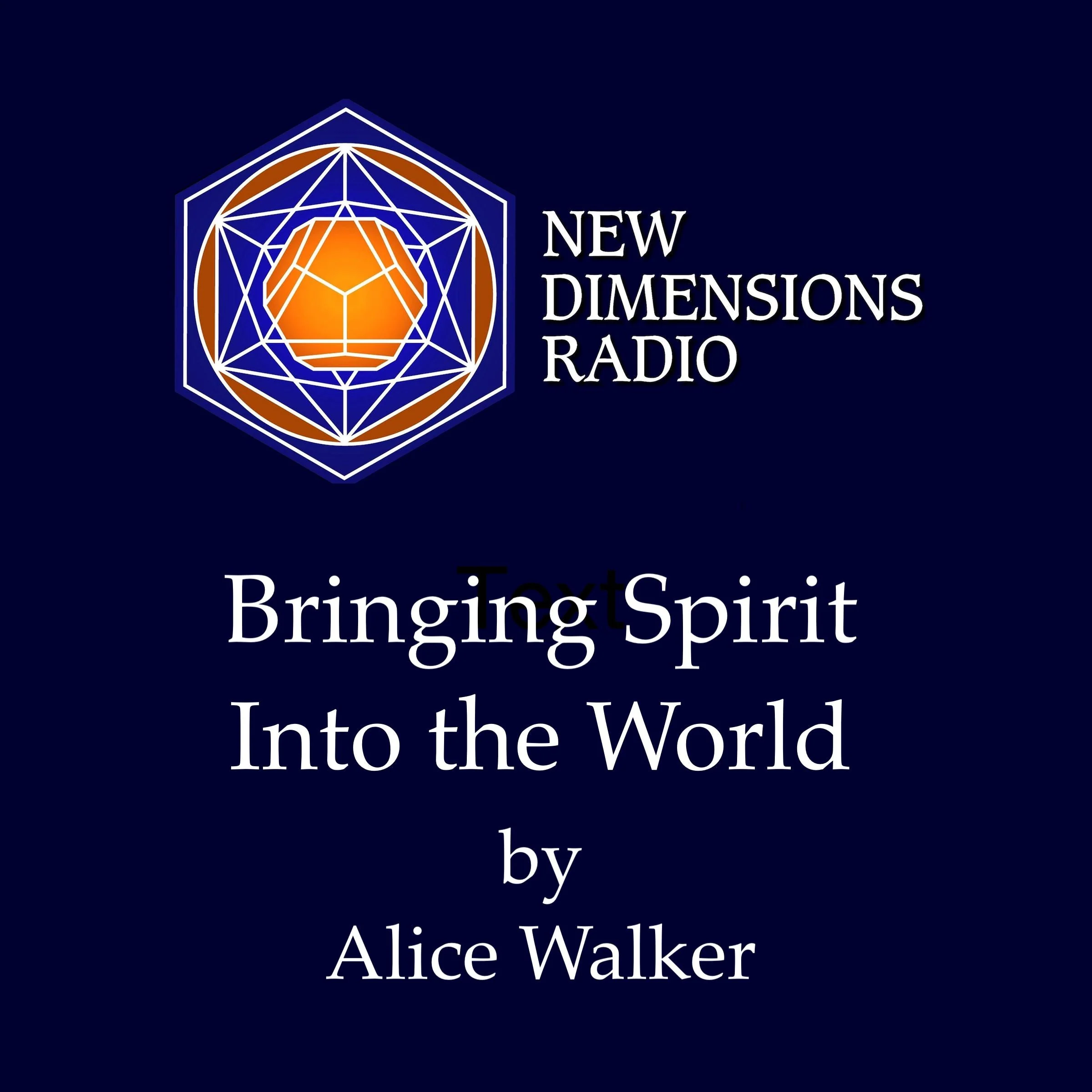 Bringing Spirit Into the World