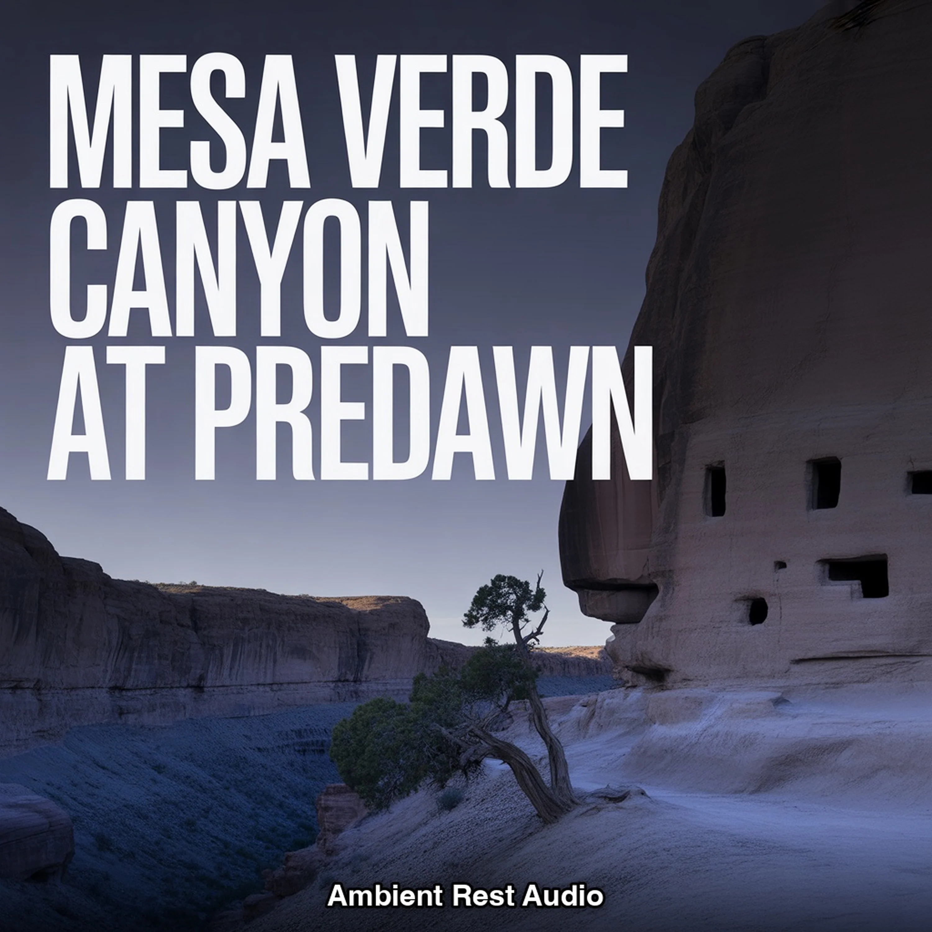 Mesa Verde Canyon at Predawn