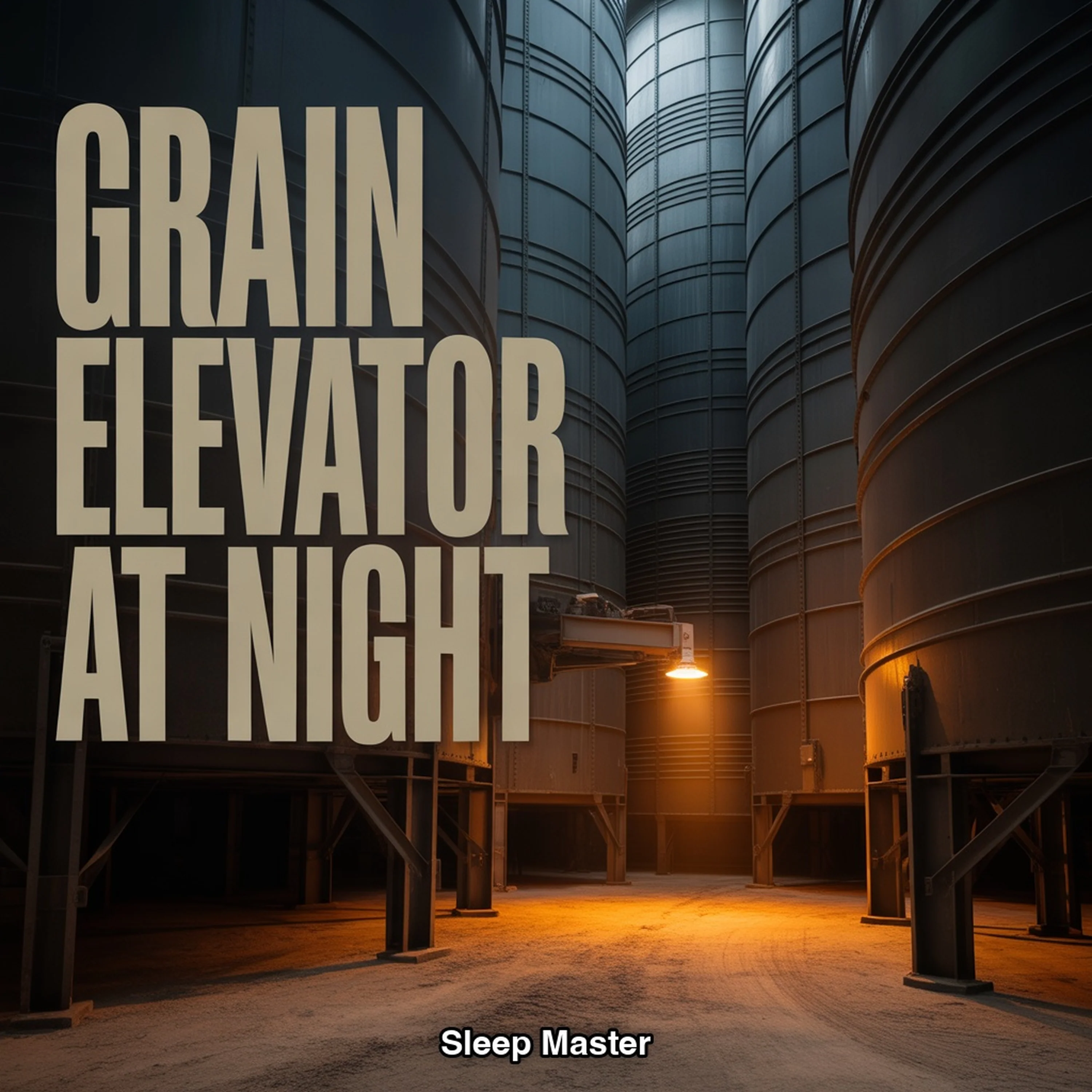 Grain Elevator at Night