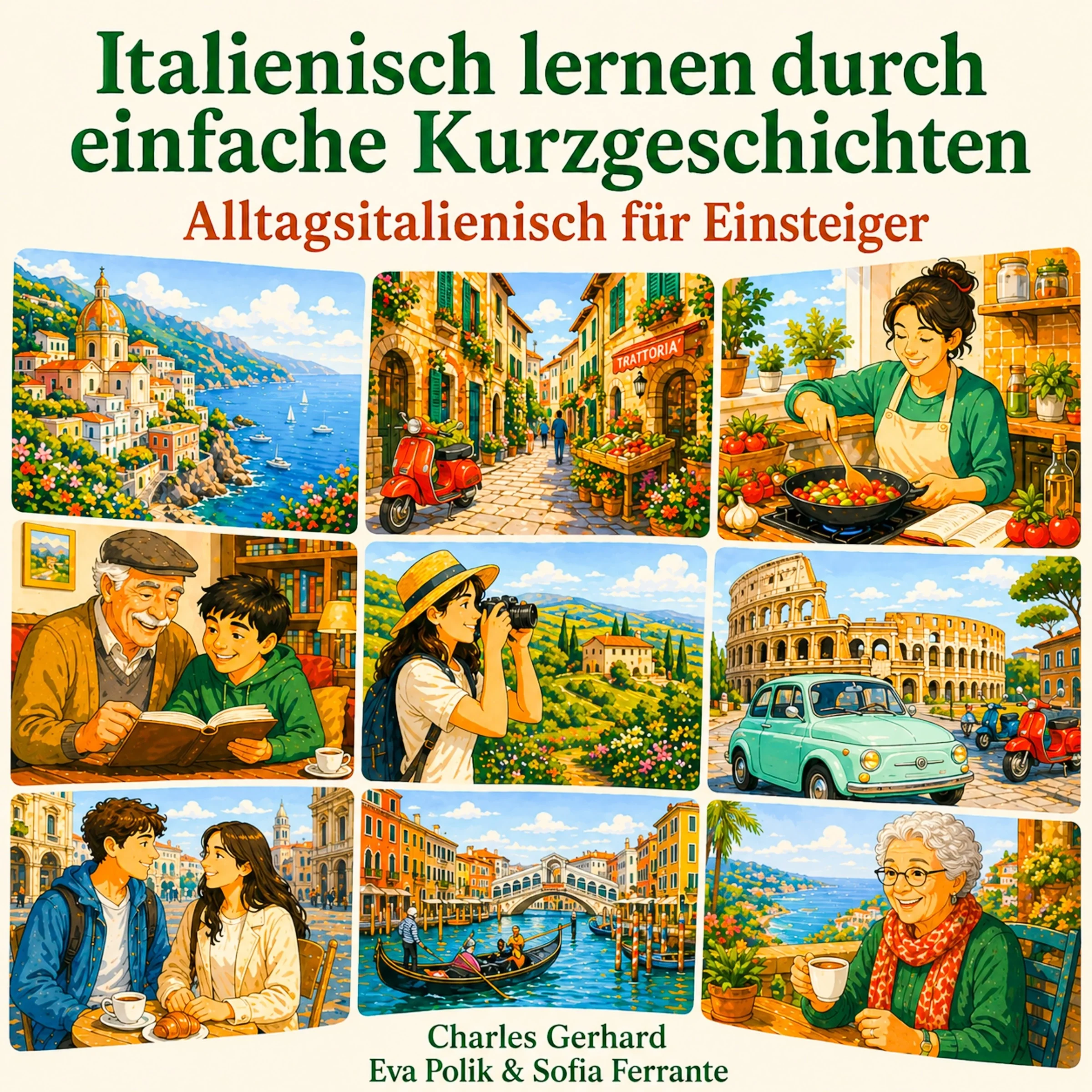 Italienisch lernen durch einfache Kurzgeschichten