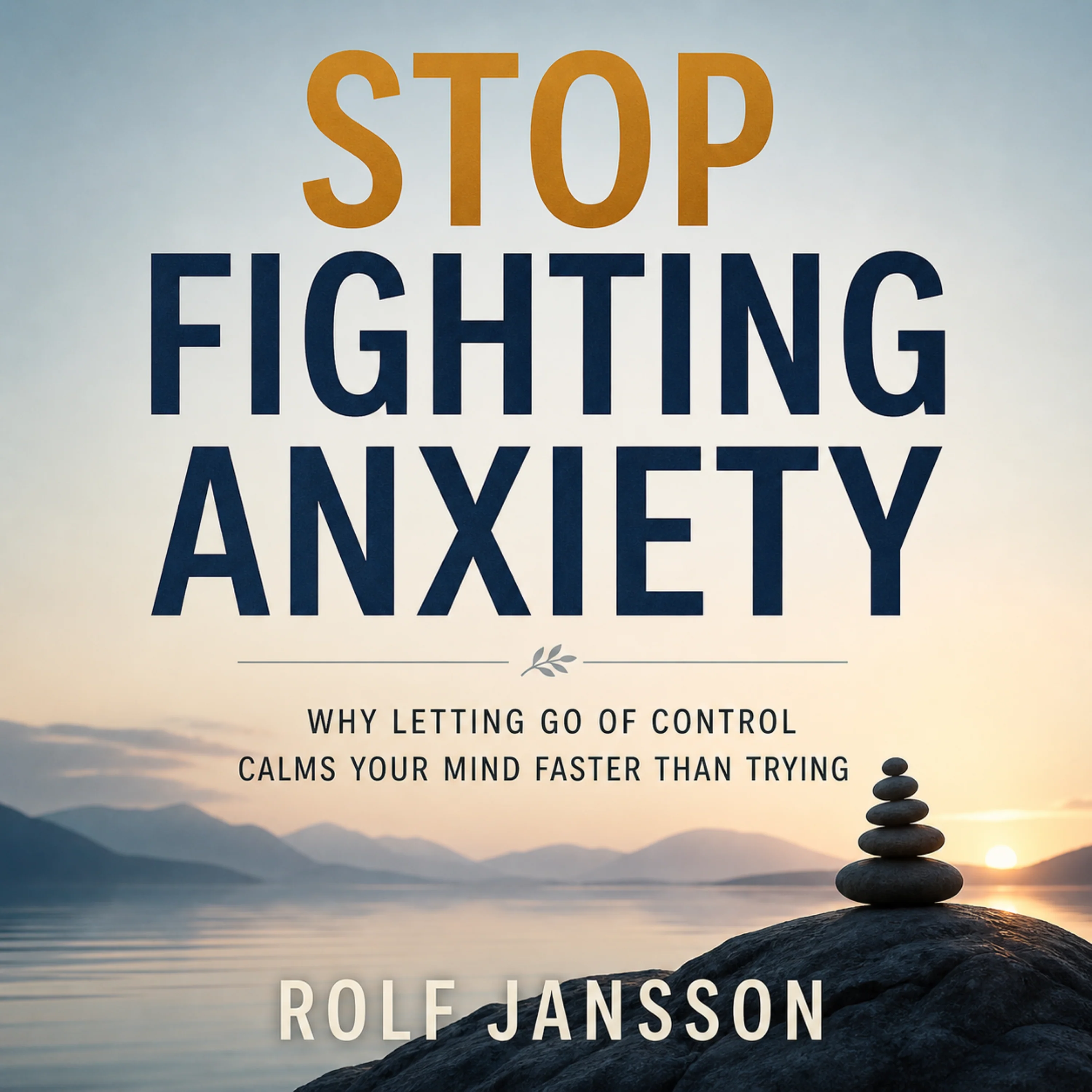Stop Fighting Anxiety