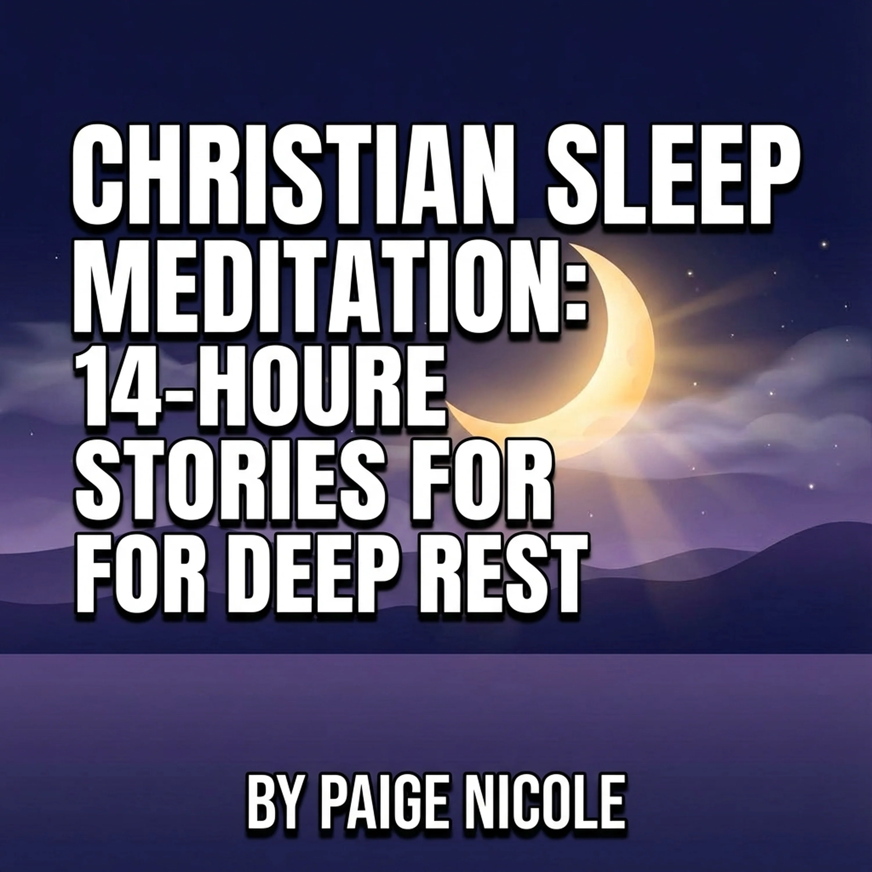 Christian Sleep Meditation: 14-Hour Bible Stories