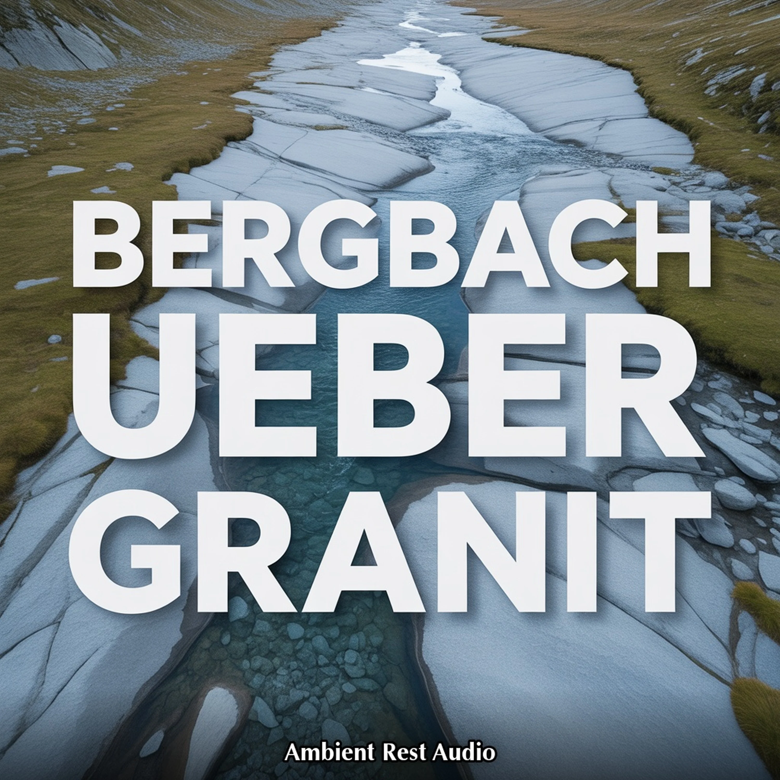 Bergbach ueber Granit