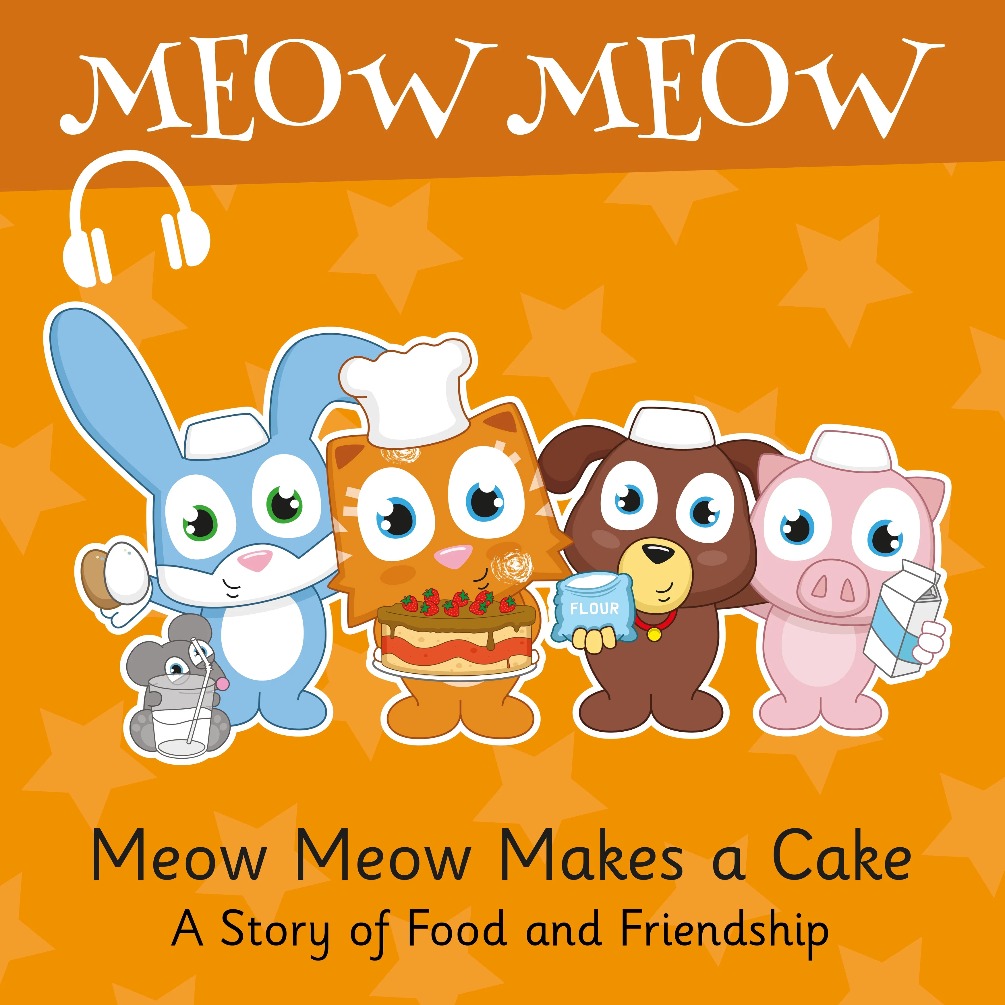 Meow Meow Makes a Cake